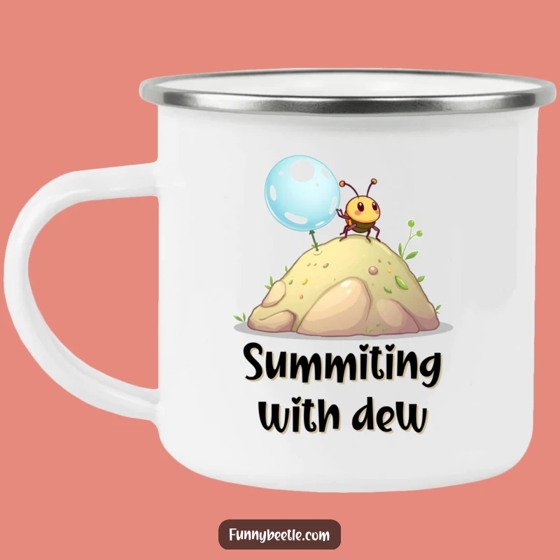Funny Beetle Outdoor Mug: Hilarious Hydration for Trailblazers