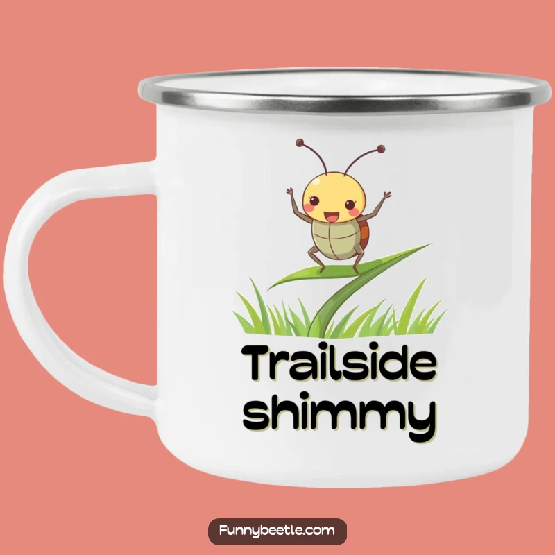 Funny Beetle Dance Camp Mug: Hilarious Hydration for Happy Campers