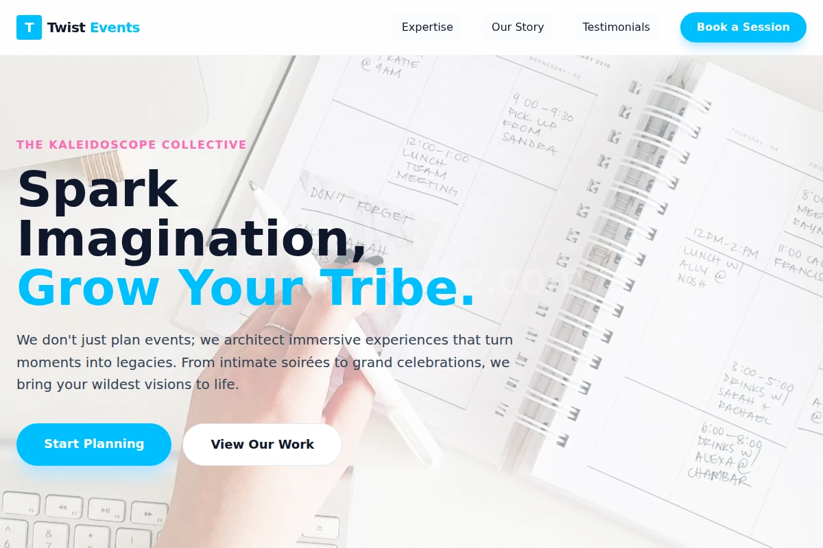 Twist Event Planning