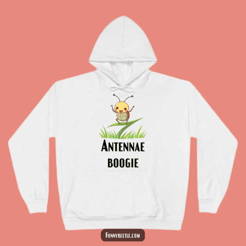 Funny Beetle Dance Hoodie: Cozy Up with Happiness and Fun