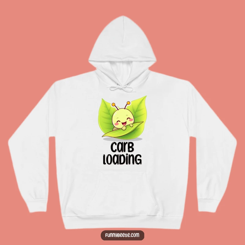 Funny Caterpillar Munching Hoodie: Cozy Comfort and Hilarious Style