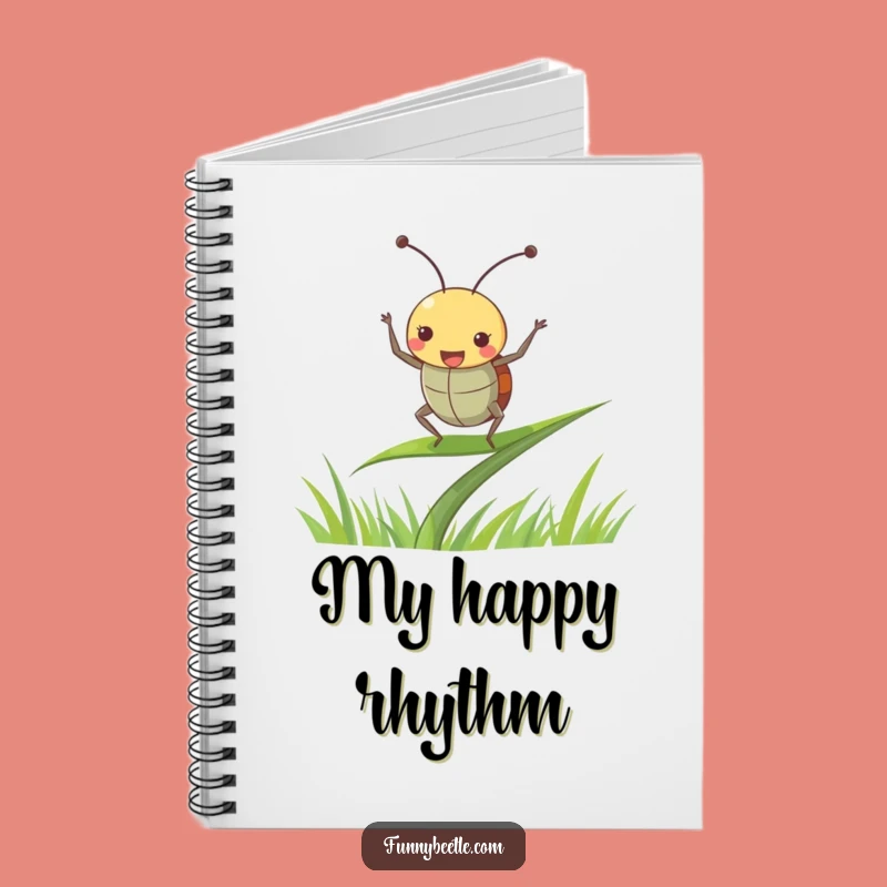 Funny Beetle Dance Notebook: Capture Your Joyful Ideas