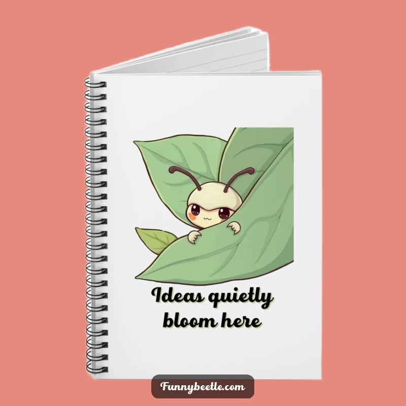 Funny Shy Beetle Notebook: Quiet Thoughts, Hilarious Gift for Observers