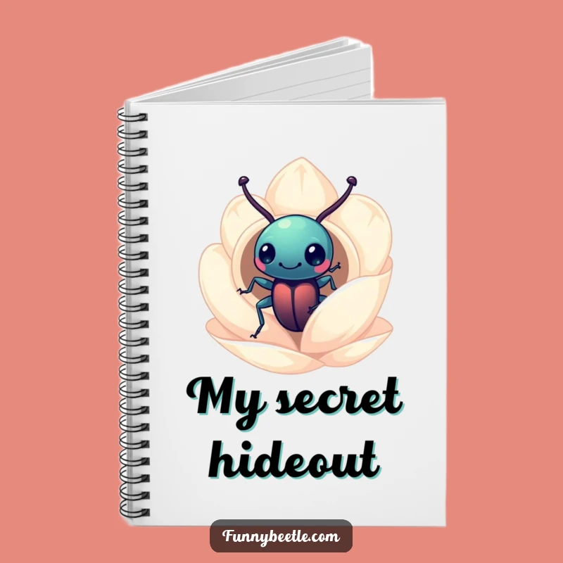 Funny Beetle Curiosity Notebook: Capture Your Small Discoveries